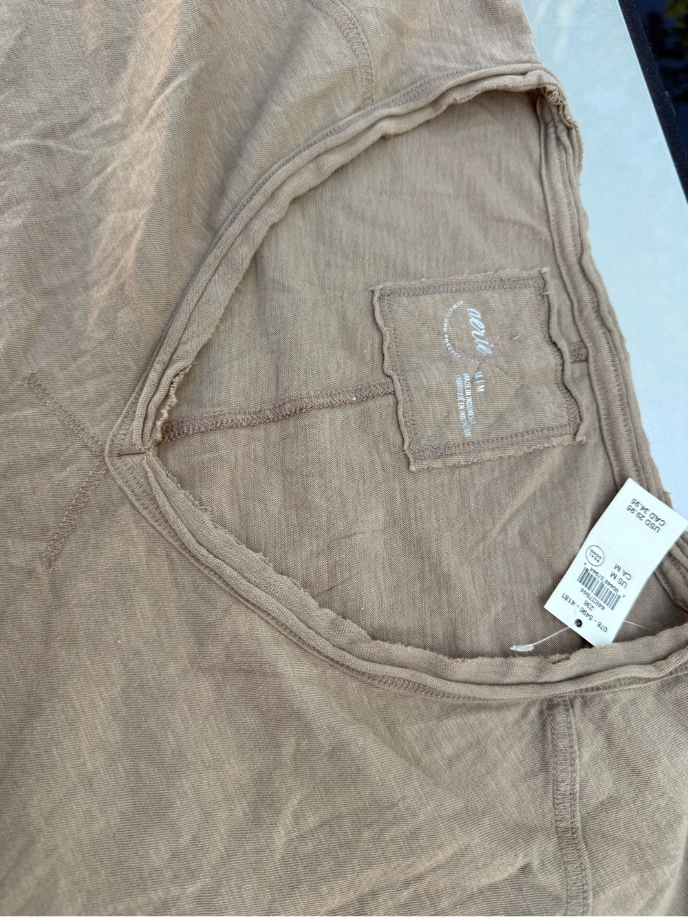 Women’s aerie M crop T